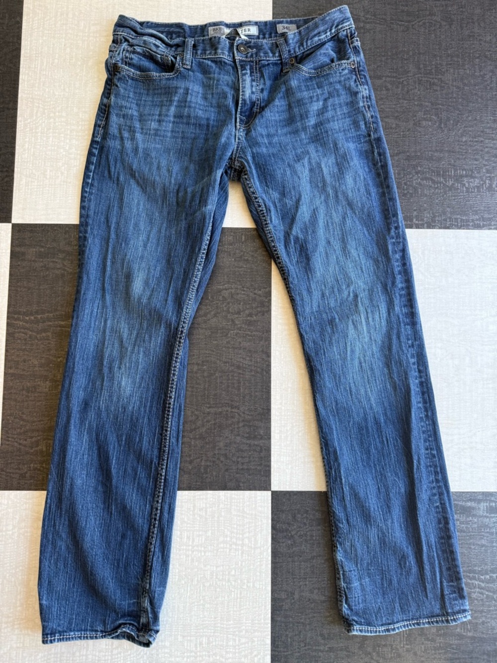 BKE Carter  Men's Boot-Leg Jeans 34 long